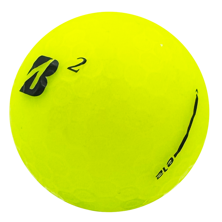 Bridgestone e12 matte golf ball in lime green