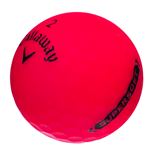 Callaway Superset Matte Red Golf Balls