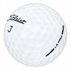 Titleist Pro V1 golf ball in white, showing the logo and number