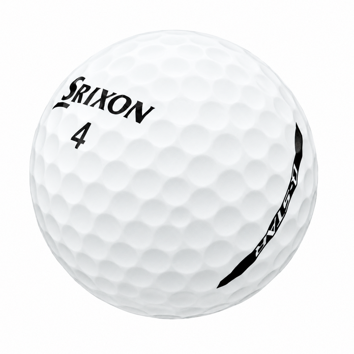 Srixon Q-Star golf ball in white, showing the logo and number