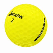 Srixon Q-Star Tour golf ball in yellow, showing the logo and number