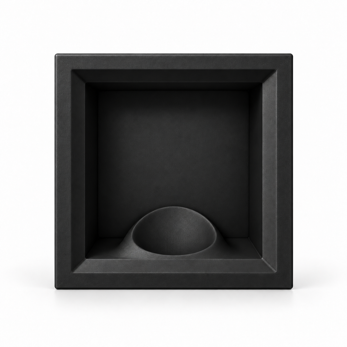 Single ball display case in black