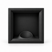 Single ball display case in black